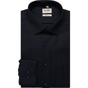 OLYMP Level Five Overhemd nachtblauw, Faux-uni