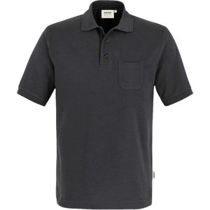 HAKRO 812 Polo shirt Korte mouw koolstofgrijs