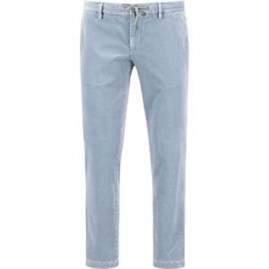 Alberto JUMP corduroy broek blauw, Effen