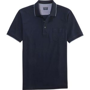 OLYMP Casual Modern Fit Polo shirt Korte mouw marine