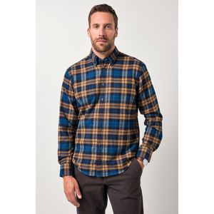 JP1880 Flanellen Overhemd Kaneel, Ruit