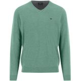 Fynch Hatton - 1514801 - Trui - V-hals - Klassieke Fijngebreide Pullover