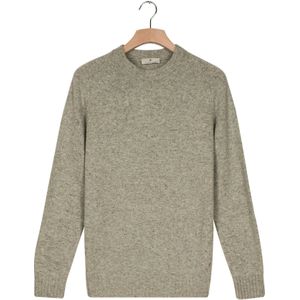 Thomas Maine Trui ronde halsgroen, Effen