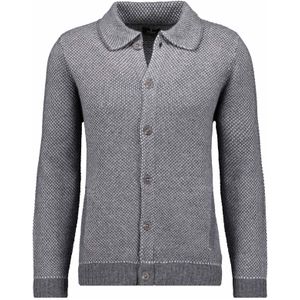 RAGMAN Cardigan antraciet, Gestructureerd