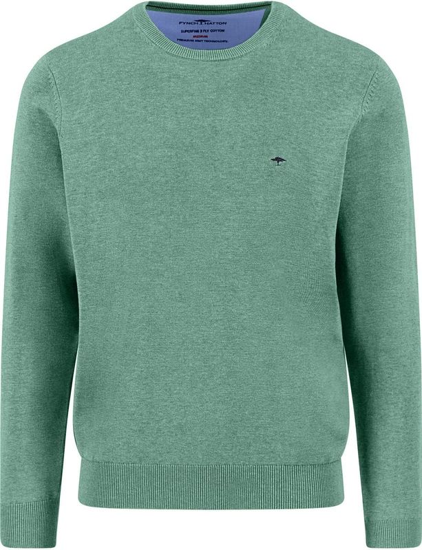 FYNCH-HATTON Trui  mintgroen