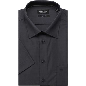 Jupiter Overhemd Korte mouw donkergrijs