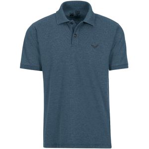 TRIGEMA Comfort Fit Polo shirt Korte mouw jeans