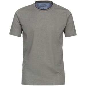 Redmond Casual Regular Fit T-Shirt ronde hals grijs, Effen