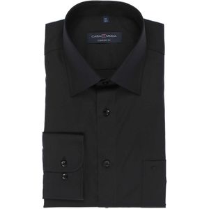 Casa Moda Comfort Fit Overhemd Extra kort (ML5) zwart