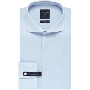 Profuomo Originale Slim Fit Overhemd ML7 (72CM+) lichtblauw