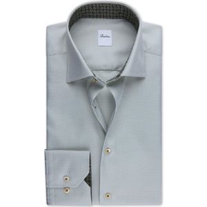 Stenströms Overhemd lichtgroen, Bedrukt