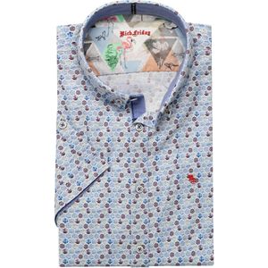 Rich Friday by Jupiter Overhemd Korte mouw blauw