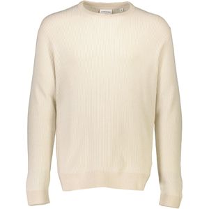 Lindbergh Trui ronde halsbeige, Effen