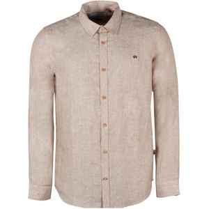 Kronstadt Overhemd beige, Effen