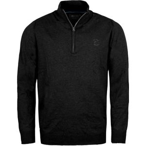 Indicode Trui ritssluitingzwart, Effen