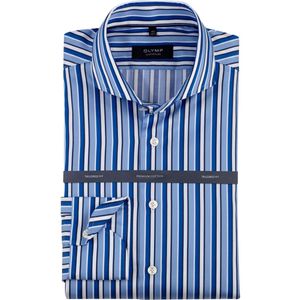 OLYMP SIGNATURE Overhemd blauw, Gestreept