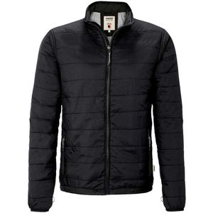 HAKRO 851 Gewatteerd jack zwart, Effen