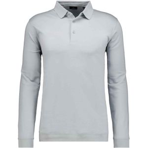 RAGMAN - Poloshirt - Zilverkleur - Katoen - Casual