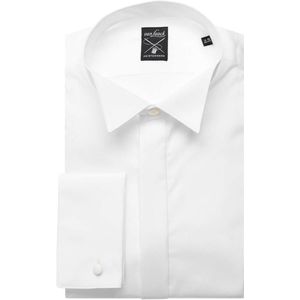 van Laack Meisterwerk Tailor Fit Gala shirt ML6 (vanaf 68 CM) wit