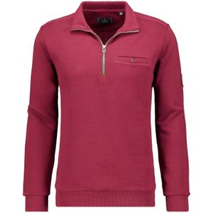RAGMAN Sweatshirt ritssluitingrood, Effen