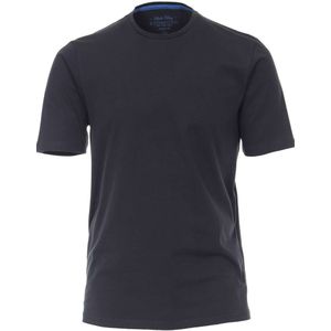 Redmond Regular Fit T-Shirt ronde hals nachtblauw, Effen
