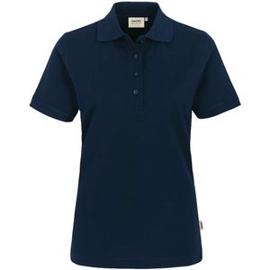 HAKRO 216 Dames Poloshirt nachtblauw, Effen