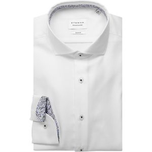 ETERNA Overhemd wit, Effen