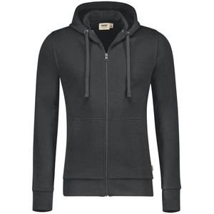 HAKRO Hooded sweatshirt antraciet, Effen