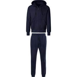 TRIGEMA trainingspak donkerblauw, Effen