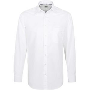 HAKRO Overhemd wit, Effen