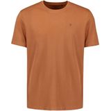 No Excess - Shirt - Karamel - Effen - Kwartmouw