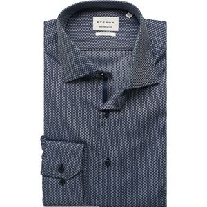ETERNA Overhemd ML7 (72CM+) donkerblauw