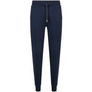 BOSS Regular Fit Sweatpants Marine, Effen