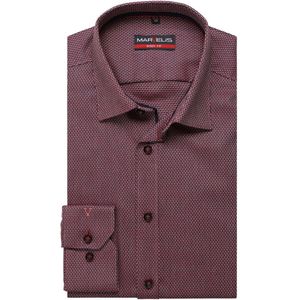 Marvelis Overhemd rood, Faux-uni