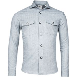 Giordano Salerno Overshirt marine, Effen