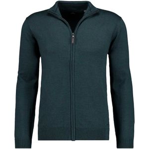 RAGMAN Cardigan donkergroen, Effen