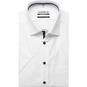 Marvelis Comfort Fit Overhemd Korte mouw wit