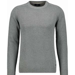 RAGMAN - Pullovers - Grijs mêlee - Trui met Ronde Hals - 100% Katoen