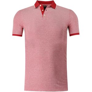 Marvelis Casual Polo shirt Korte mouw chianti