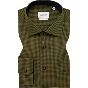 ETERNA Overhemd donkergroen, Ruit