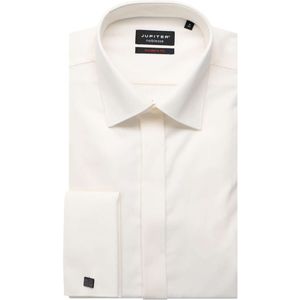 Jupiter Gala shirt beige, Effen