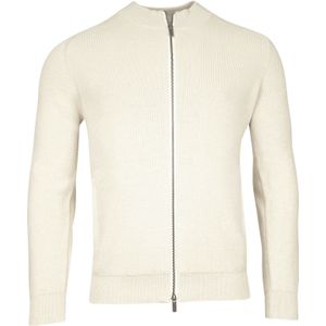 Thomas Maine Cardigan wit, Effen