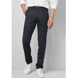 MEYER - Chino - Navy - Slimfit - Lang/maxi