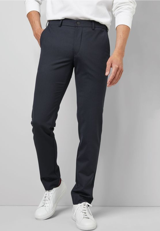 MEYER - Chino - Navy - Slimfit - Lang/maxi