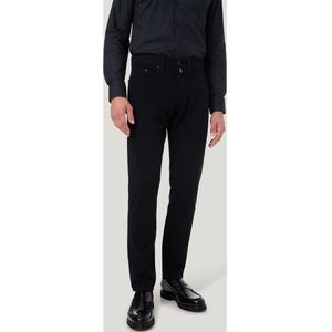 Pierre Cardin Broek zwart, Effen