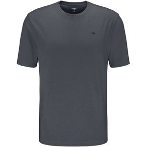 Fynch-Hatton Casual Fit T-Shirt ronde hals antraciet, Effen