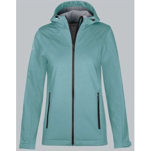 TRIGEMA Dames Softshell Jas groen, Effen