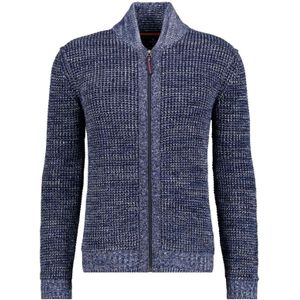 RAGMAN Cardigan blauw, Effen