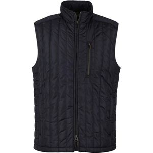 Stenströms Gewatteerd vest donkerblauw, Effen