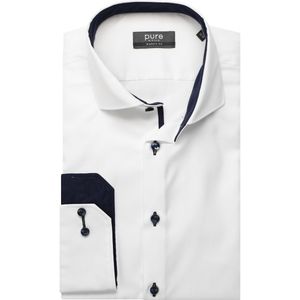 Pure Overhemd wit, Effen